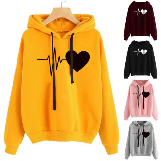 SHG™ heart print hoody