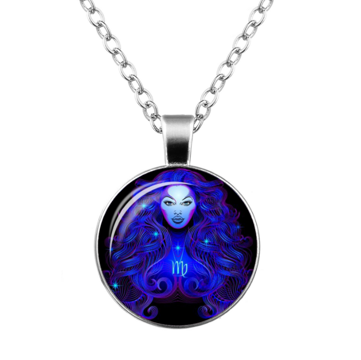 SHG™ zodiac gemstone necklace