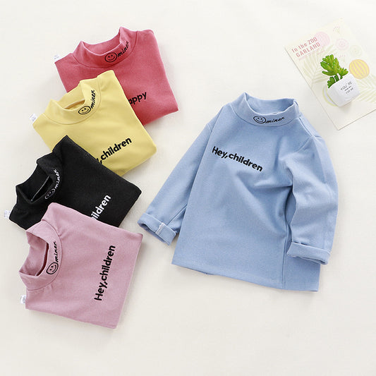 Children's long sleeve high neck T-shirt - ShadeSailgarden