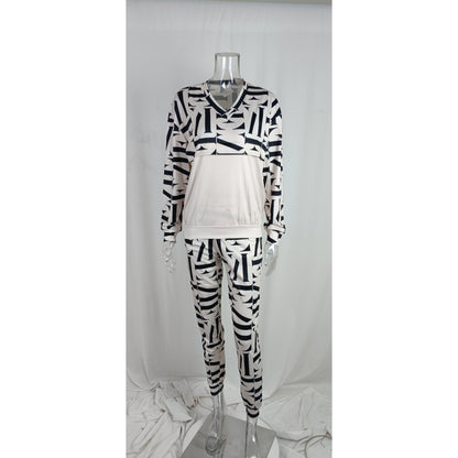 Printed Long Sleeve Street Slim FitSuit - ShadeSailgarden