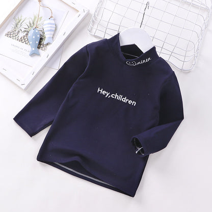 Children's long sleeve high neck T-shirt - ShadeSailgarden