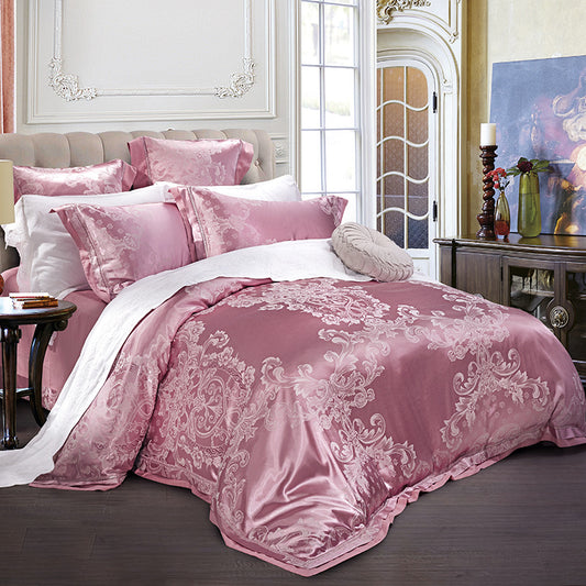 4-Piece Set European-Style Luxury Bedding - ShadeSailgarden