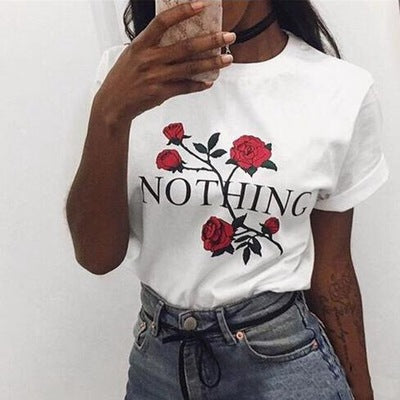 Rose t-shirt - ShadeSailgarden