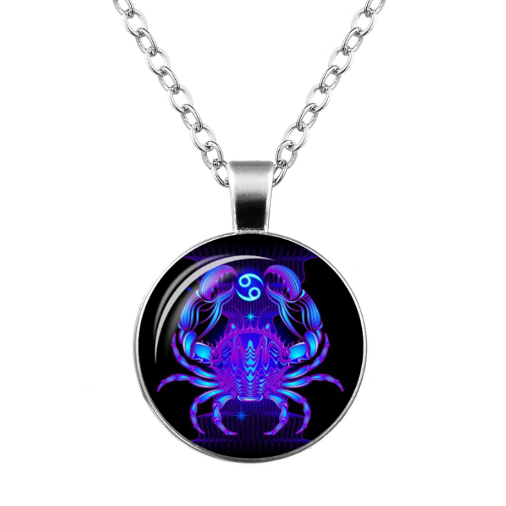 SHG™ zodiac gemstone necklace