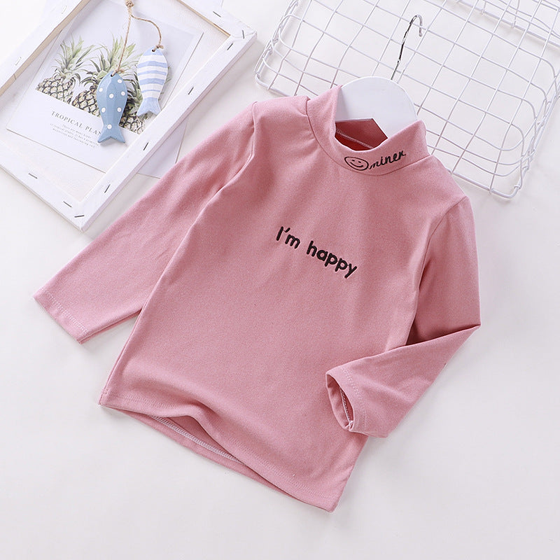 Children's long sleeve high neck T-shirt - ShadeSailgarden