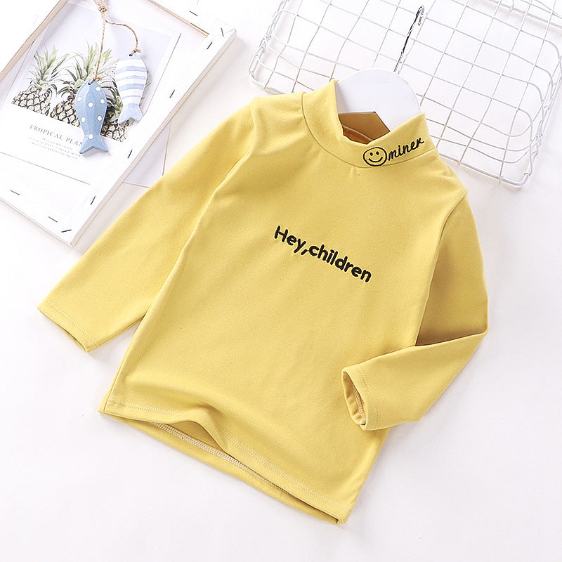 Children's long sleeve high neck T-shirt - ShadeSailgarden