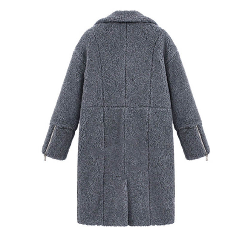 Cashmere Long-sleeved Woolen Coat
