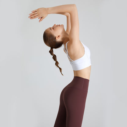 Yoga Cross Backless Bra Suit - ShadeSailgarden
