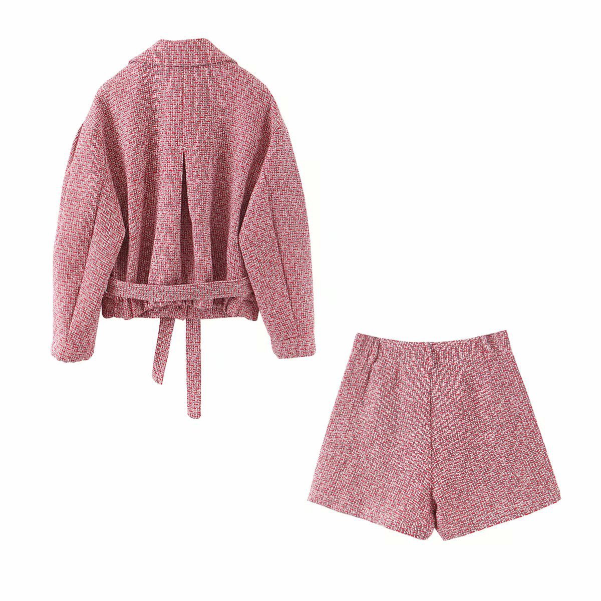 Coat Buckle & Shorts Set - ShadeSailgarden