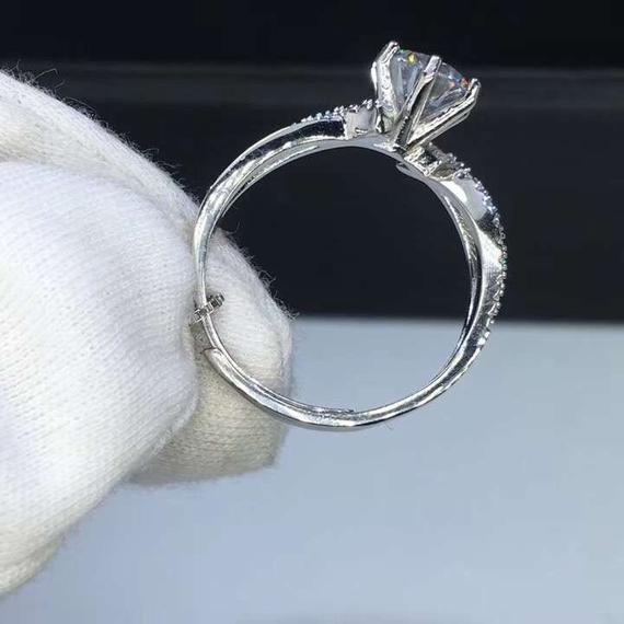 Zircon Engagement Ring