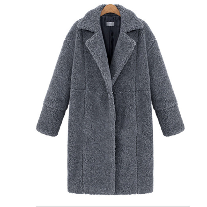 Cashmere Long-sleeved Woolen Coat