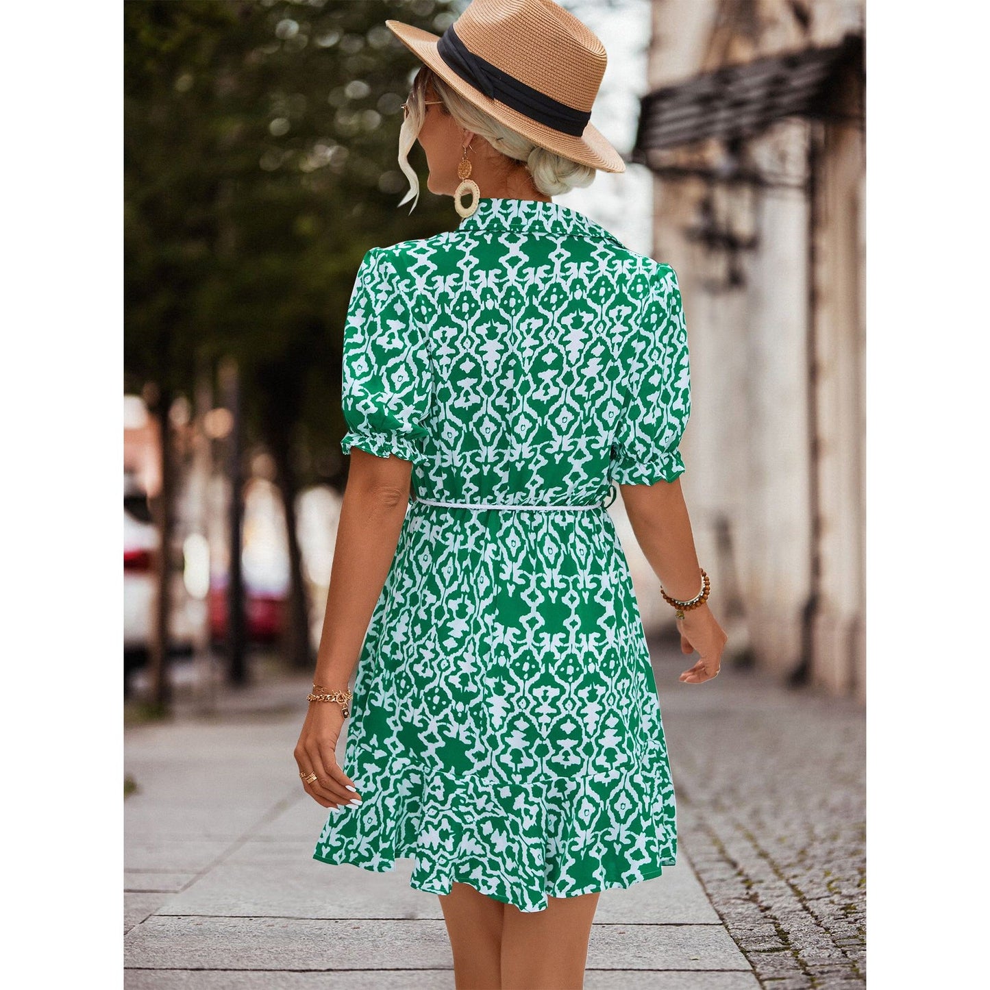 Summer Print Dress - ShadeSailgarden