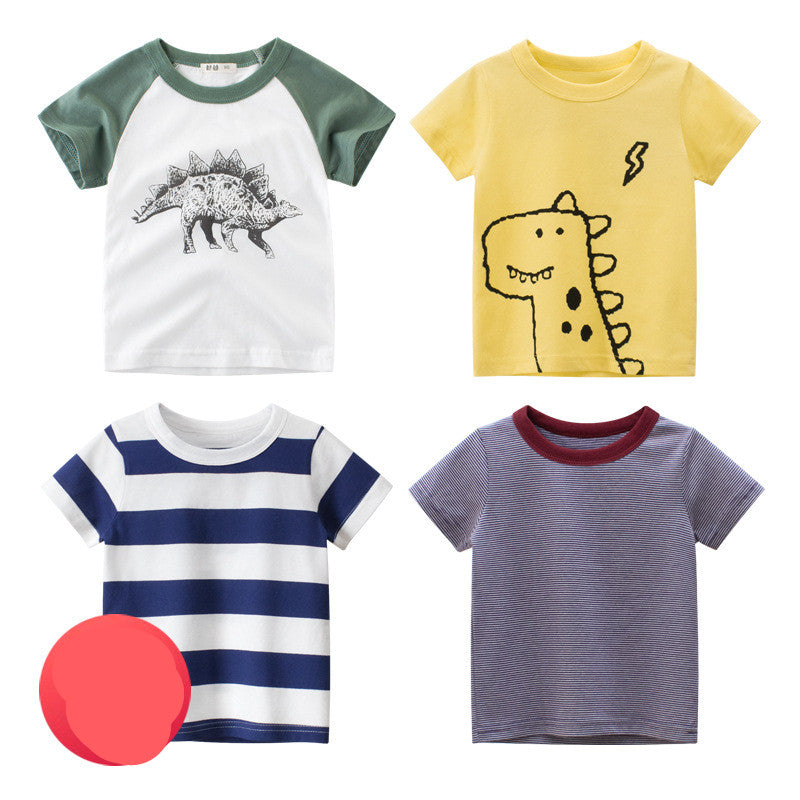Summer children's short sleeve T-shirt - ShadeSailgarden