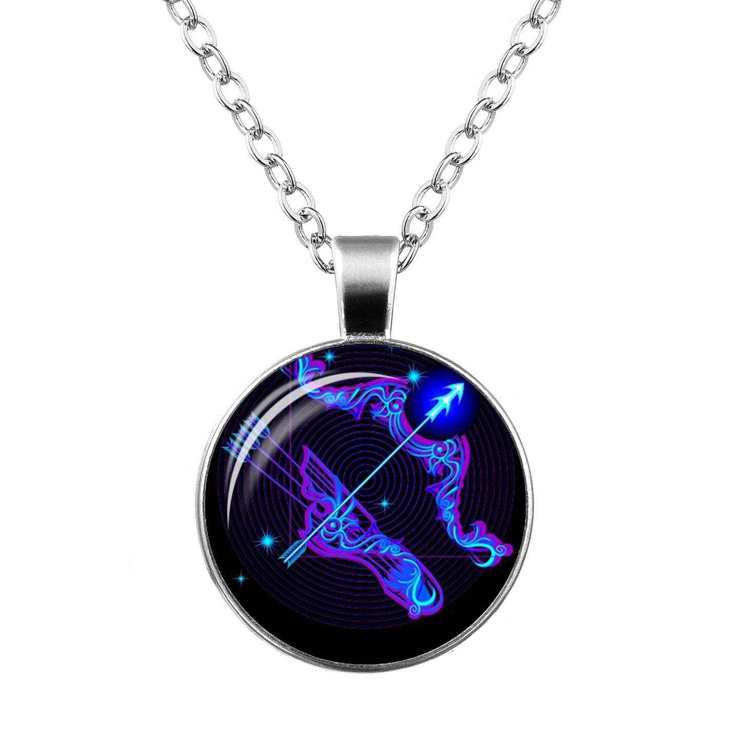 SHG™ zodiac gemstone necklace