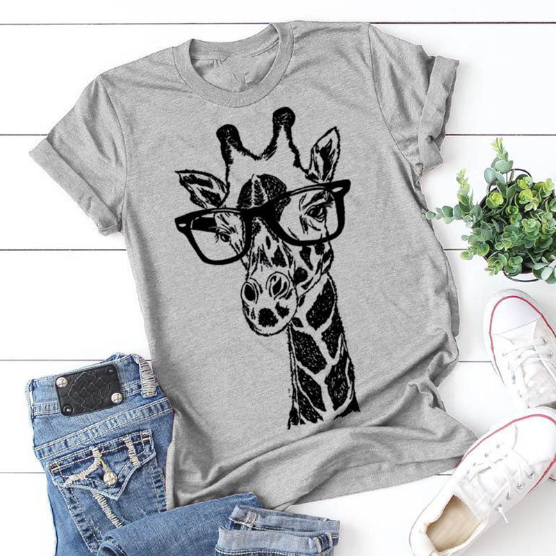 Women's zebra print T-shirt - ShadeSailgarden