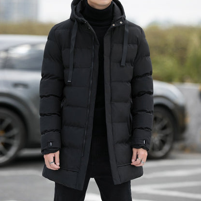 Winter Men's Cotton Padded Casual Thickened Jacket