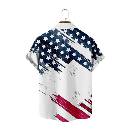 Lapel Digital Printing Shirt - ShadeSailgarden