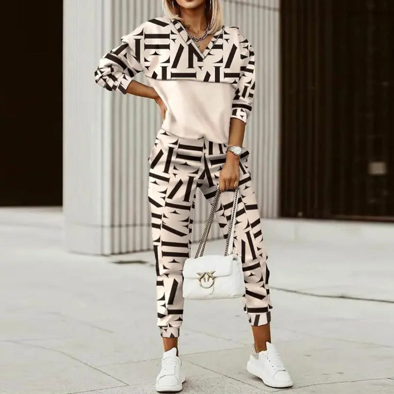 Printed Long Sleeve Street Slim FitSuit - ShadeSailgarden