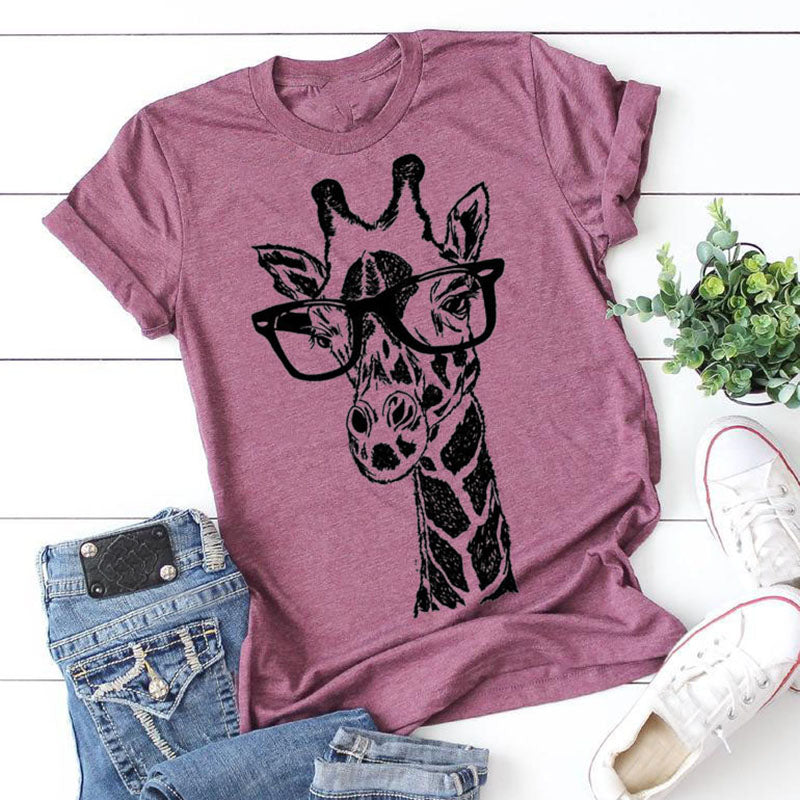 Women's zebra print T-shirt - ShadeSailgarden
