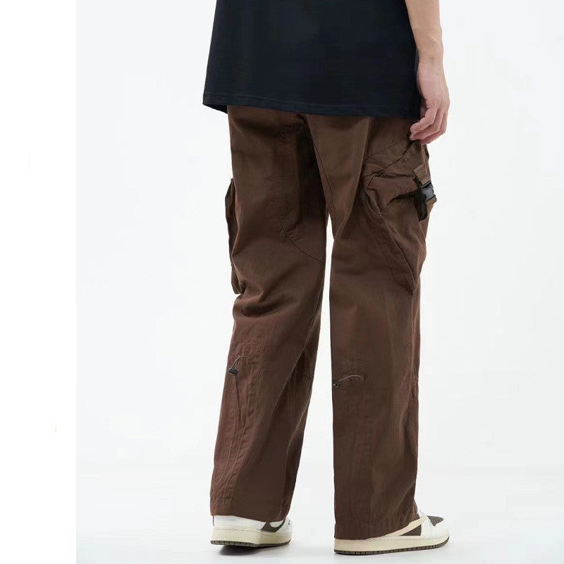 Casual Hip Hop Straight Men's Pant - ShadeSailgarden