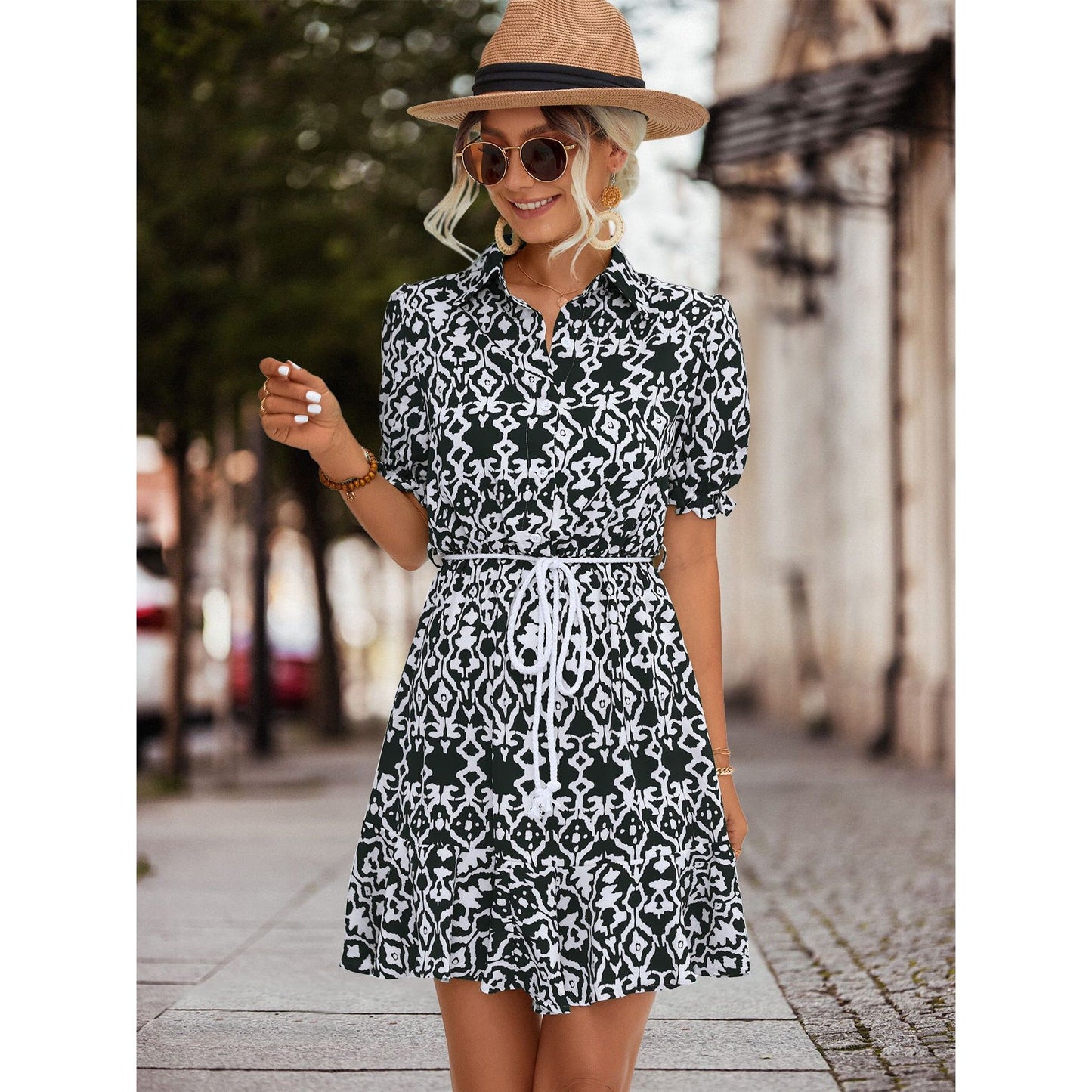 Summer Print Dress - ShadeSailgarden