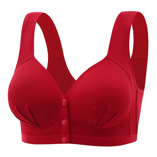 Large Size Front Closure Push Up Bra