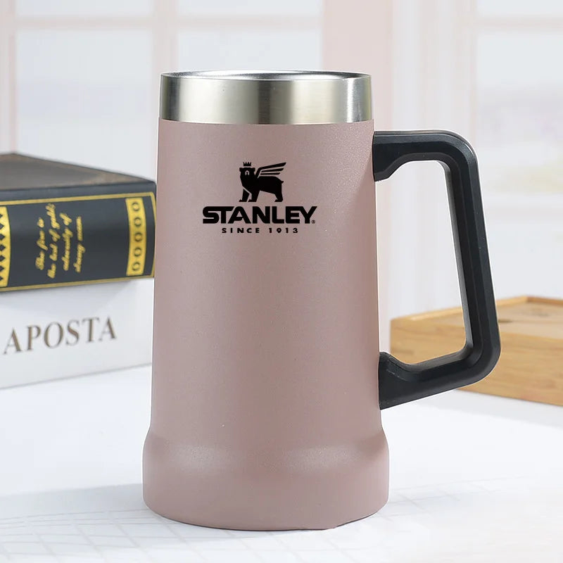 Stanley 24oz/709ML Stainless Steel 304 Tumbler with handle