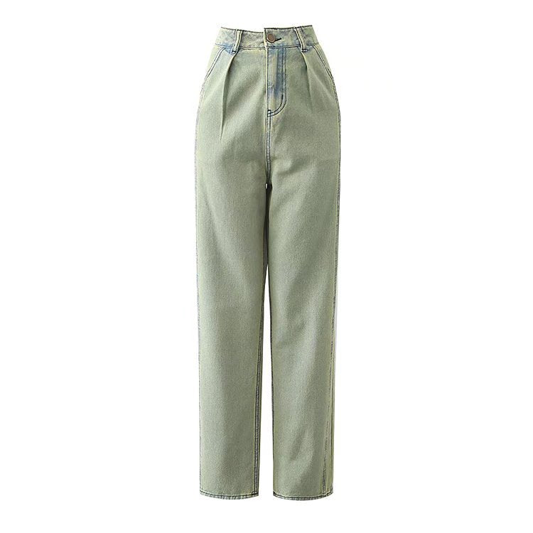 Green Fashion Jeans - ShadeSailgarden