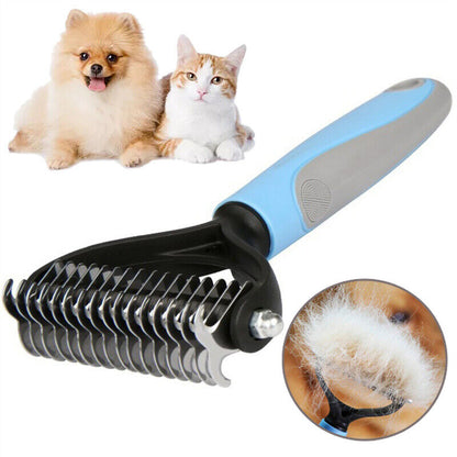 Double Sided Shedding And Dematting Fur Remover - ShadeSailgarden