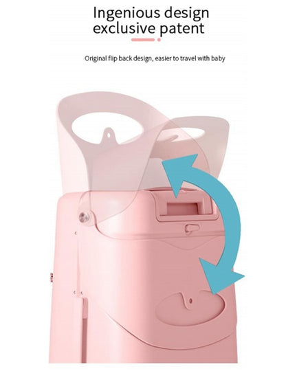 Premium Luggage Bag with Built-in Stroller for Children