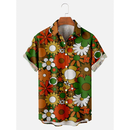 Loose Short-sleeved Men Shirt - ShadeSailgarden