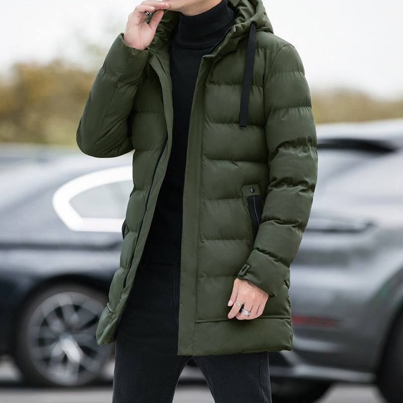 Winter Men's Cotton Padded Casual Thickened Jacket