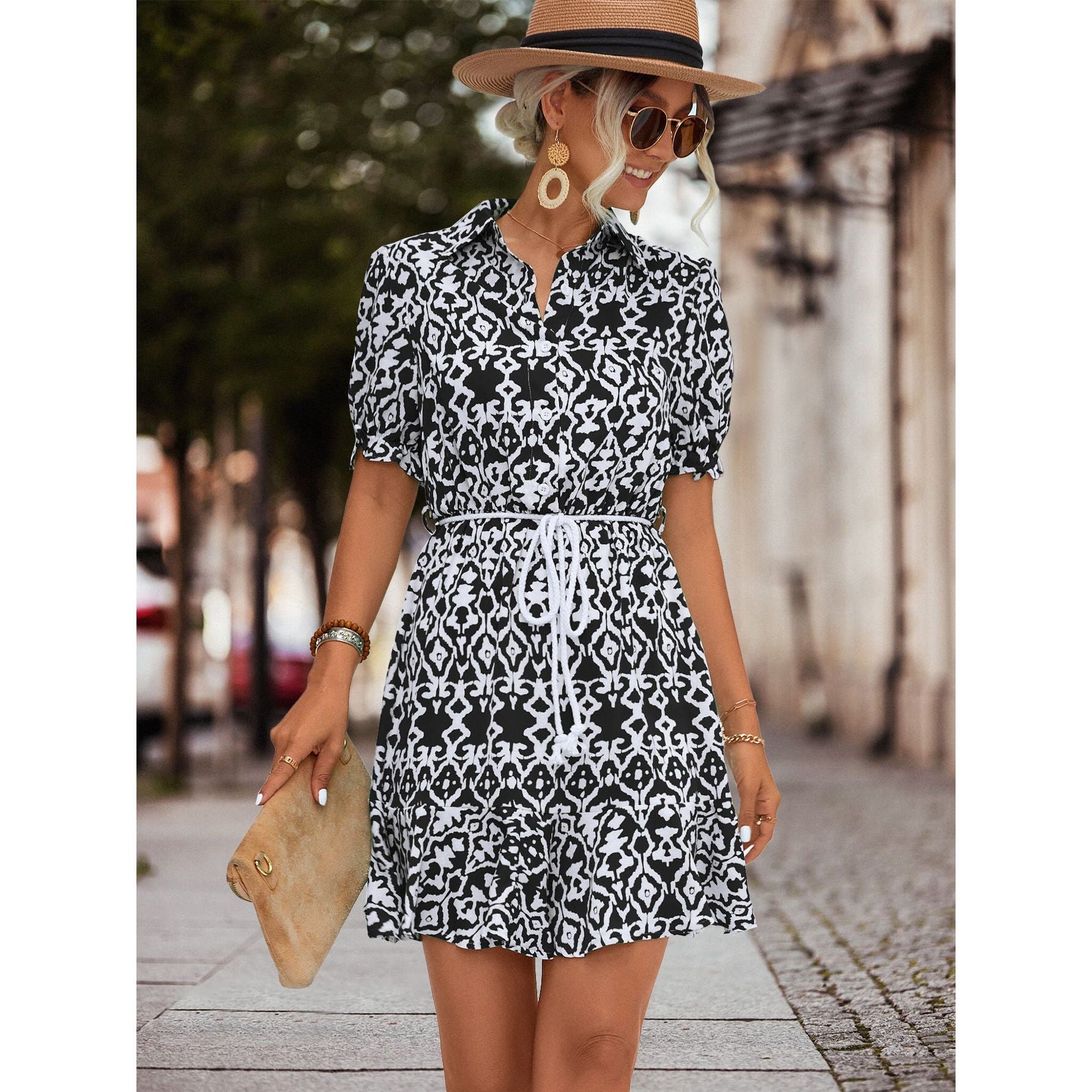 Summer Print Dress - ShadeSailgarden