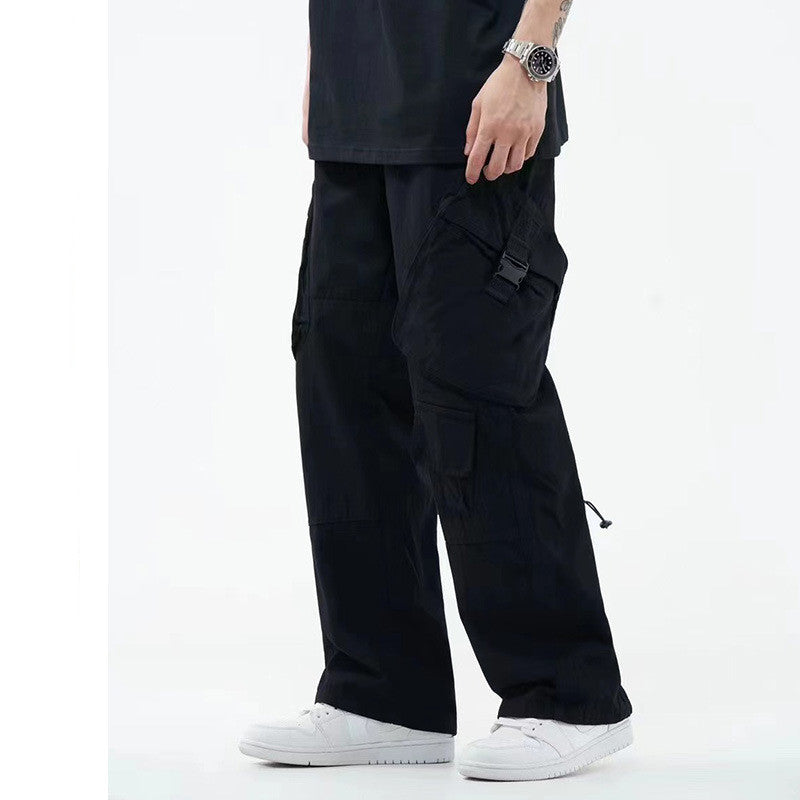 Casual Hip Hop Straight Men's Pant - ShadeSailgarden