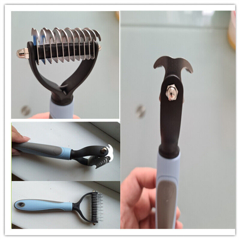Double Sided Shedding And Dematting Fur Remover - ShadeSailgarden