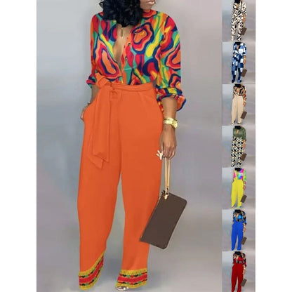 Printed Overall Jumpsuit